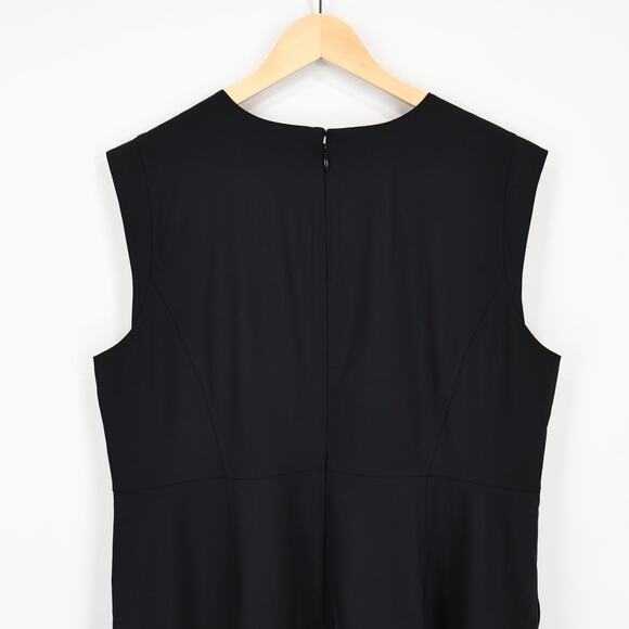 J.Crew Resume Dress Italian Wool Blend Black Size 18 NWT - Picture 8 of 9